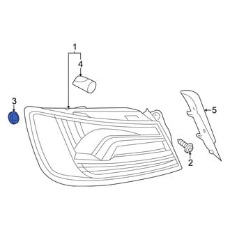 Audi OE - Tail Light Nut
