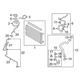 Audi OE - Cooling - Radiator & Components (Engine Cooling)
