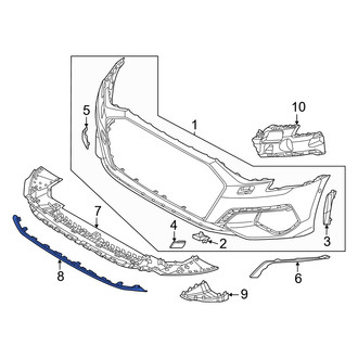 Audi OE - Rear Spoiler