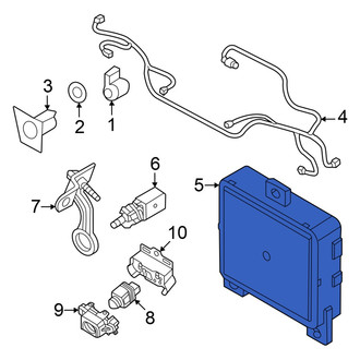 Audi OE - Front Cruise Control Distance Sensor