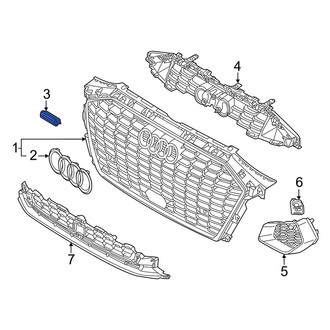 Audi OE - Front Grille Emblem