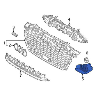 Audi OE - Front Upper Grille