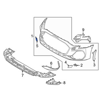 Audi OE - Front Tow Eye Cap