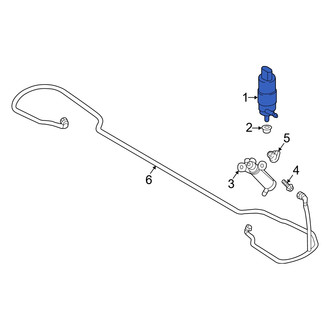Audi OE - Headlight Washer Pump