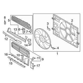 Audi OE - Cooling Fan (Premium / Premium Plus / Prestige)