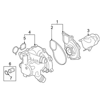 Audi OE - Cooling - Water Pump (Premium / Premium Plus)