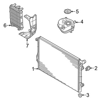 Audi OE - Cooling - Radiator & Components (Premium / Premium Plus / Prestige)