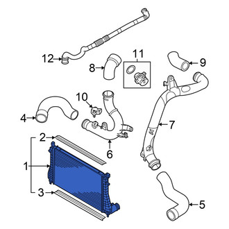 Audi OE - Intercooler