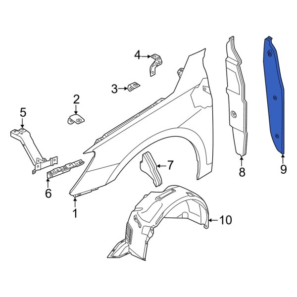 Fender Filler Panel