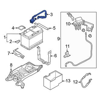 Audi OE - Battery Cable