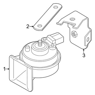 Audi OE - Electrical - Horn (Premium / Premium Plus / Prestige)