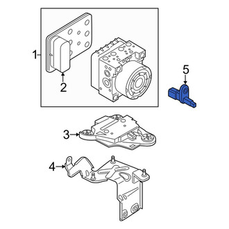 Audi OE - Front Right ABS Wheel Speed Sensor