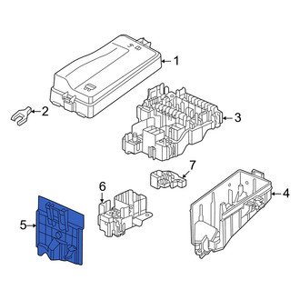 Audi OE - Fuse Box Cover