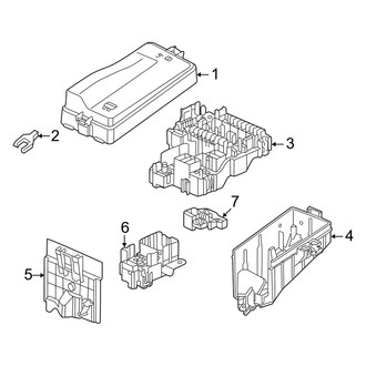 Audi OE - Electrical - Fuse & Relay (Engine Compartment)