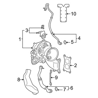 Audi OE - Engine / Transaxle - Turbocharger & Components (Premium / Premium Plus)