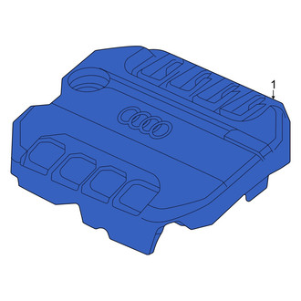 Audi OE - Engine Cover