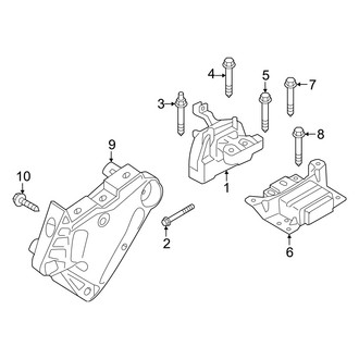 Audi OE - Engine / Transaxle - Engine & Transmission Mounting (Premium / Premium Plus / Prestige)