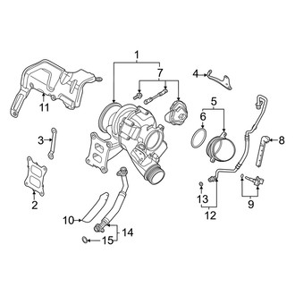 Audi OE - Engine / Transaxle - Turbocharger & Components (Premium / Premium Plus / Prestige)