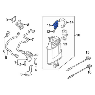 Audi OE - Evaporative Emissions System Leak Detection Pump