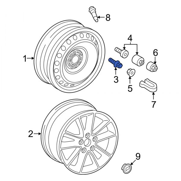 Wheel Lug Bolt