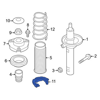 Audi OE - Front Coil Spring Retainer