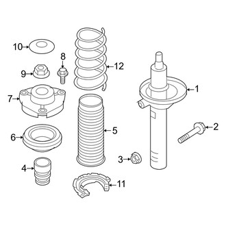 Audi OE - Front Suspension - Struts & Components