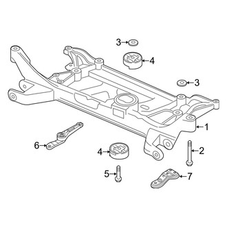 Audi OE - Front Suspension - Suspension Mounting