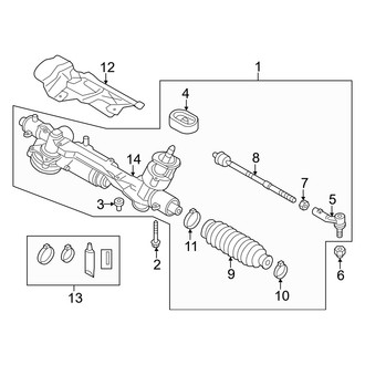 Audi OE - Steering Gear & Linkage