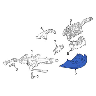 Audi OE - Lower Steering Column Cover