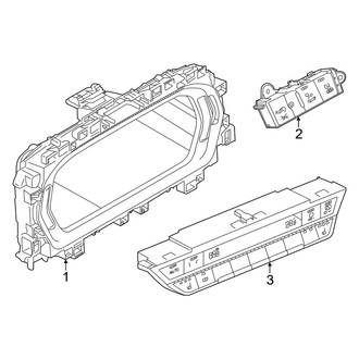 Audi OE - Instrument Panel - Cluster & Switches