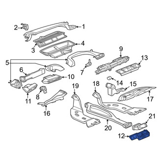 Audi OE - Console Air Vent