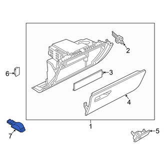 Audi OE - Front Glove Box Light
