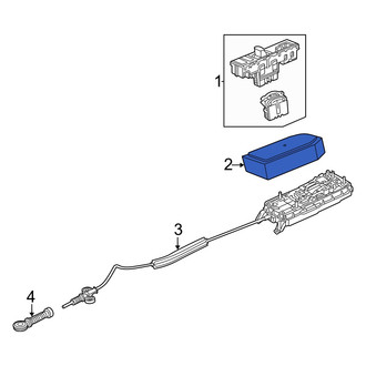Audi OE - Automatic Transmission Shift Lever Insulator