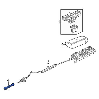 Audi OE - Automatic Transmission Shifter Linkage