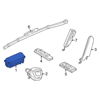 Audi OE - Upper Instrument Panel Air Bag