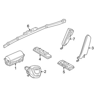 Audi OE - Restraint Systems - Air Bag Components (Air Bags)