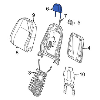 Audi OE - Front Left Headrest