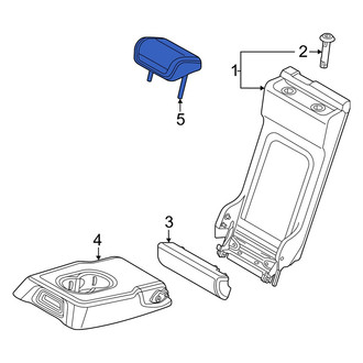 Audi OE - Rear Center Headrest