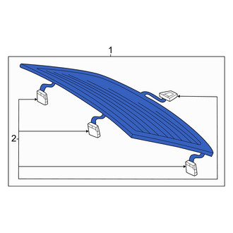 Audi OE - Rear Back Glass