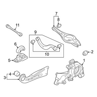 Audi OE - Rear Suspension - Suspension Components