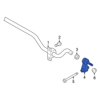 Audi OE - Rear Suspension Stabilizer Bar Link