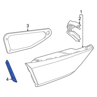 Audi OE - Rear Left Tail Light Bezel