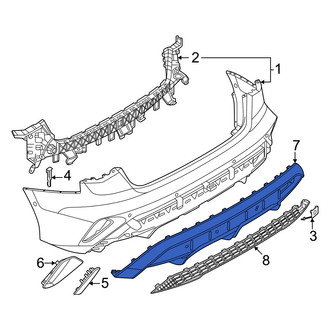 Audi OE - Rear Valance Panel