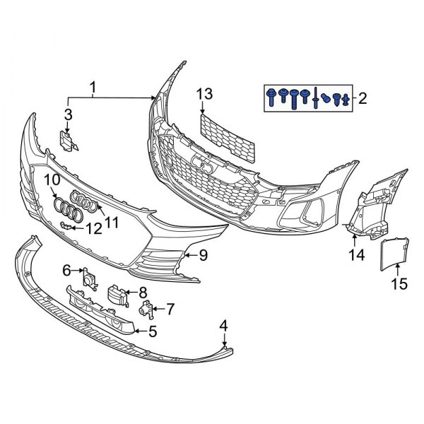 Bumper Cover Hardware Kit