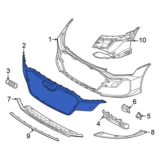 Audi OE - Front Bumper Trim