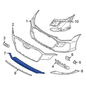 Audi OE - Front Center Spoiler