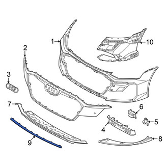 Audi OE - Front Bumper Trim