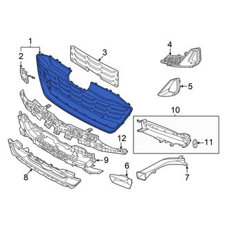 Audi OE - Front Center Grille