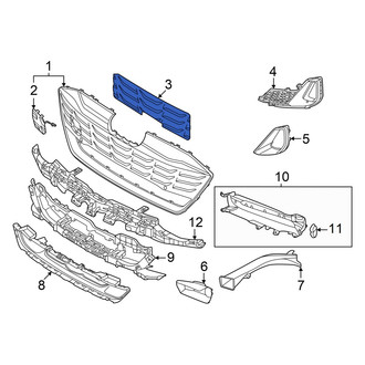 Audi OE - Front Grille Molding