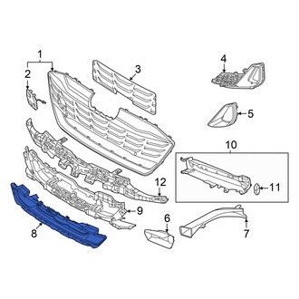 Audi OE - Front Inner Grille